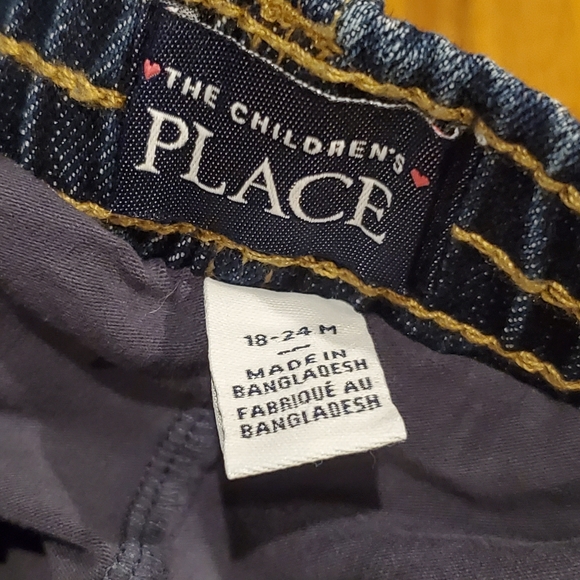 The Children's Place Denim Skirt with Built in Shorts 18-24M (months) - Picture 7 of 14